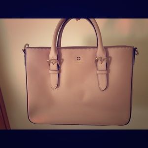 Kate Spade Large Convertible Satchel Ballet Pink
